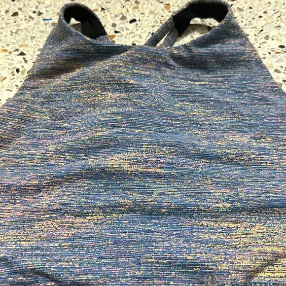 Lululemon Energy Bra high neck long line medium support 10 strappy - Picture 7 of 8